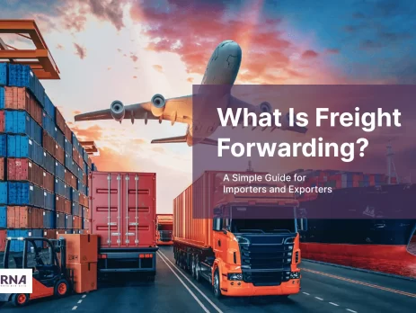 multimodal transportation and freight forwarding in the background with this text: what is freight forwarding?