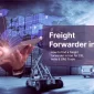 a freight forwarder in iran doing freight forwarding business. this text displays on the picture: freight forwarder in Iran