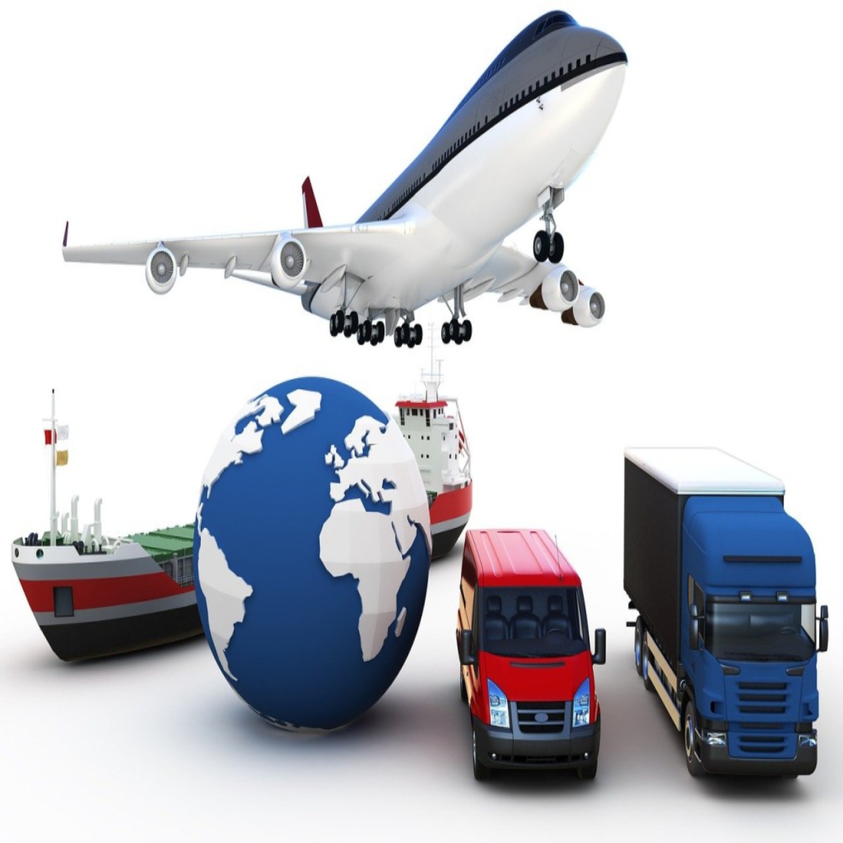 different modes of transport within Iran including: air freight, land freight, multimodal and sea freight