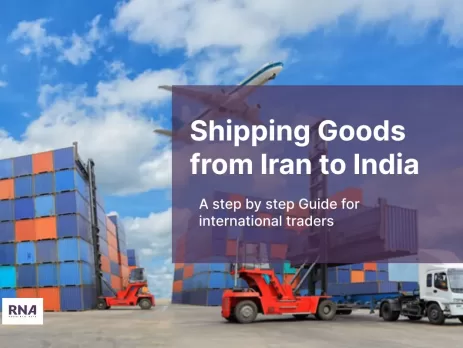 a picture of Shipping Goods from Iran to India