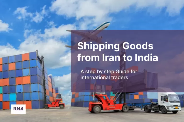 a picture of Shipping Goods from Iran to India