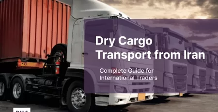 a picture that shows dry cargo transport from Iran