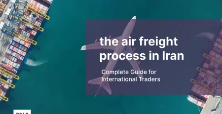 a picture of a plane that is loaded with cargo in the air freight process in Iran