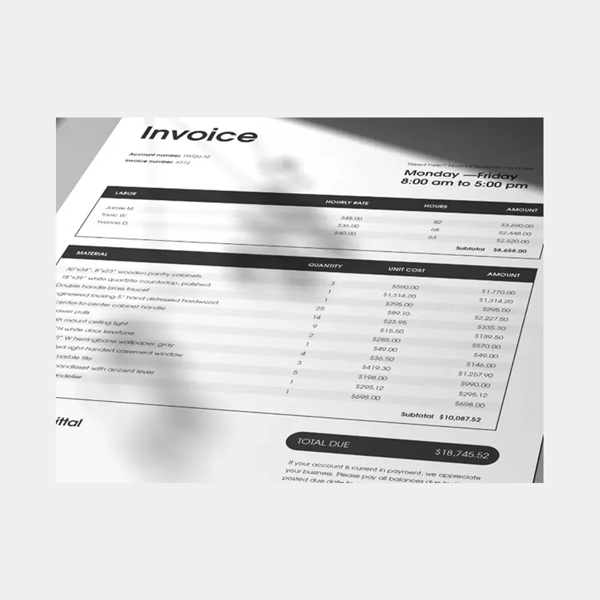 Commercial Invoice in Iran