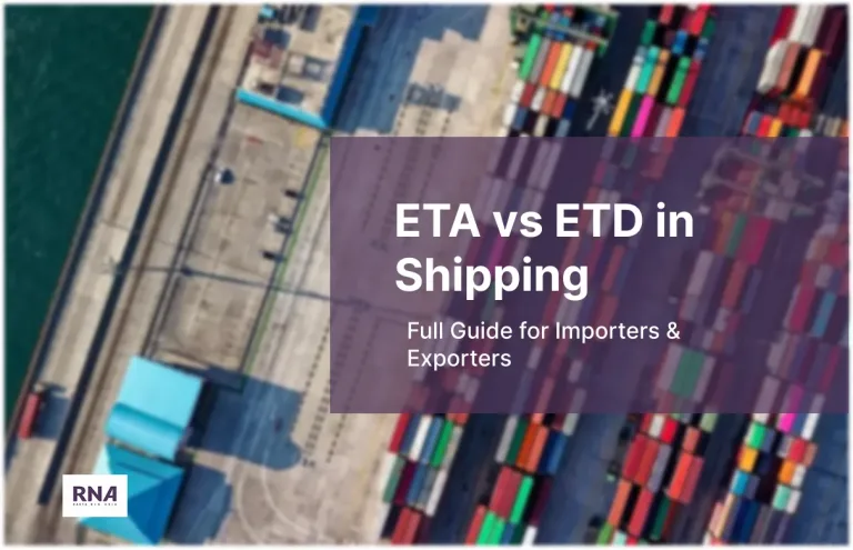 ETA vs ETD in Shipping