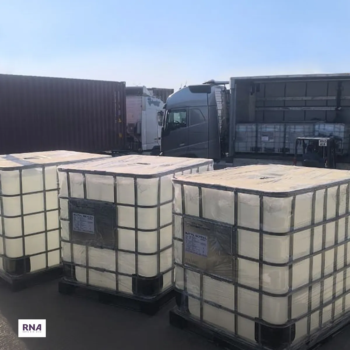 cargo in a the way of transit to CIS countries via Iran by Rasta Nik Asia logistic company
