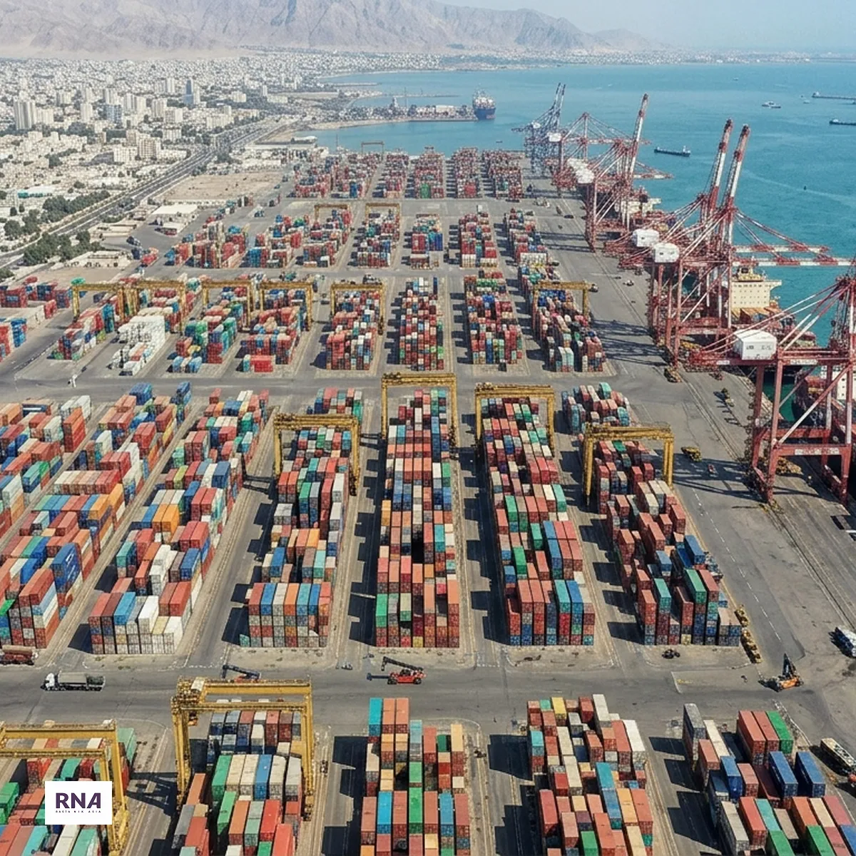 Shahid Rajaee Port Bandar Abbas container terminal