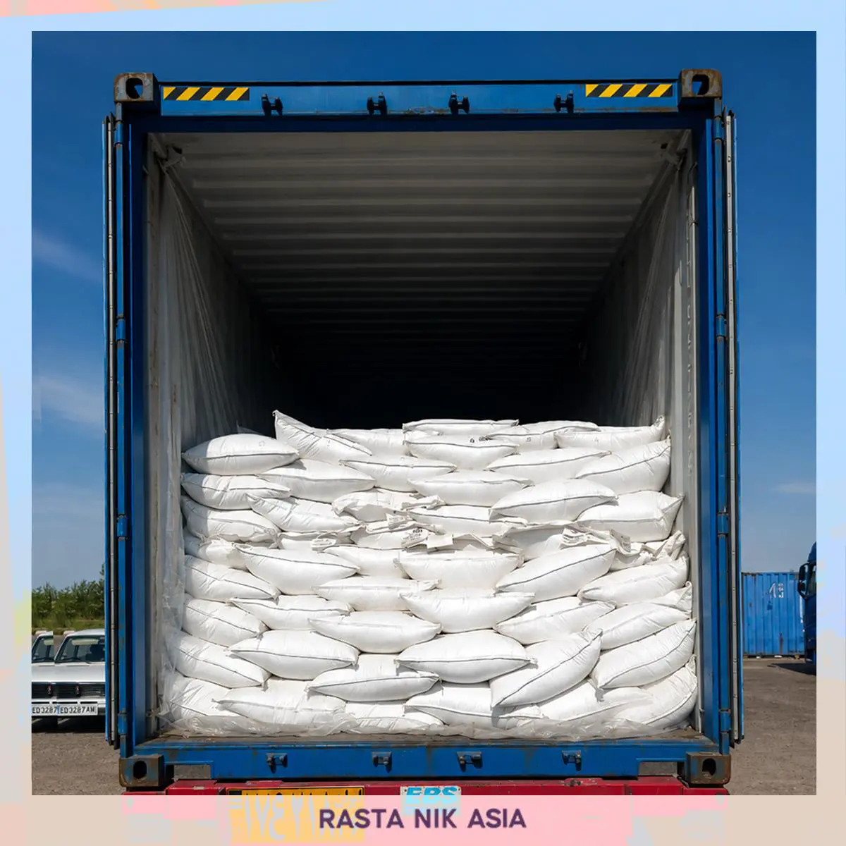 Dry Cargo Transport with truck from Iran by Rasta Nik Asia international freight forwarding company
